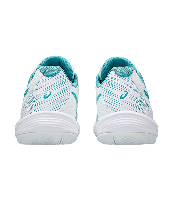 Asics Gel Game 9 Blanco/Azul Mujer