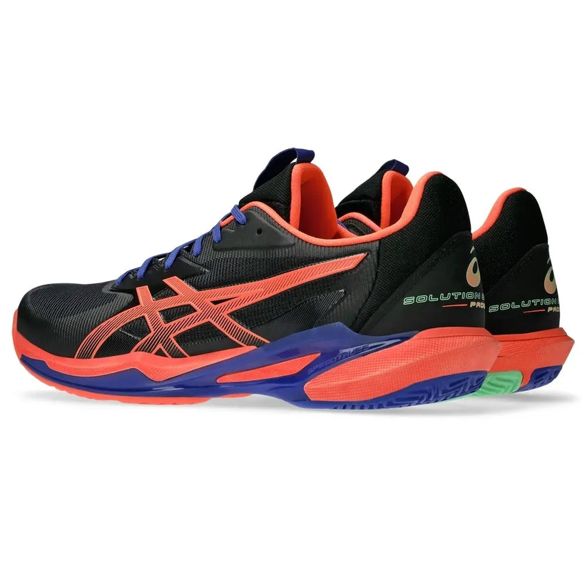 ASICS TENIS SOLUTION SPEED FF3 PADEL BLACK/VIVID CORAL