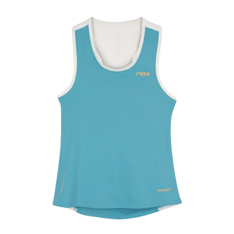 NOX CAMISETA DE TIRANTES MUJER PRO TURQUESA