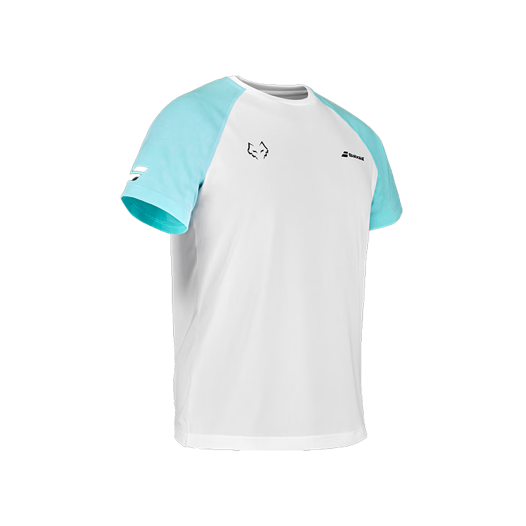 Camiseta Babolat Lebrón Blanca