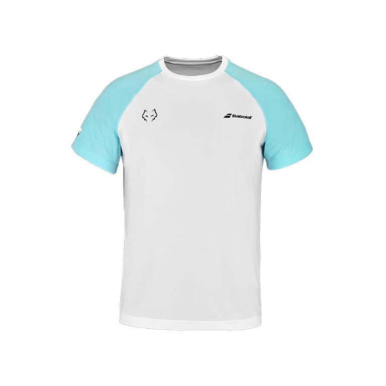 Camiseta Babolat Lebrón Blanca