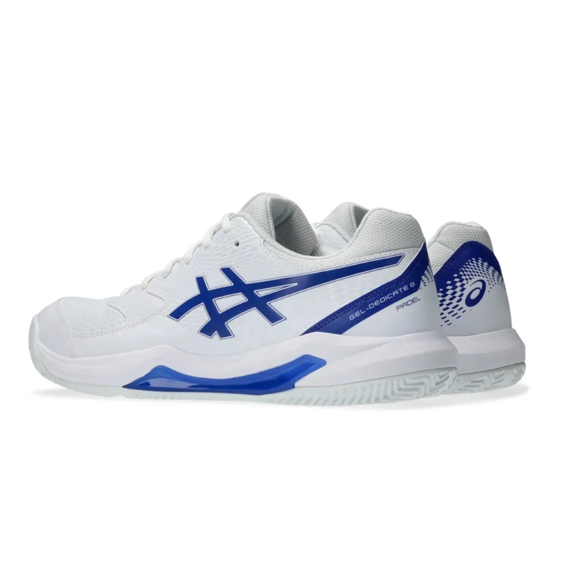 ASICS TENIS GEL DEDICATE 8 PADEL MEN WHITE/DARK COBALT