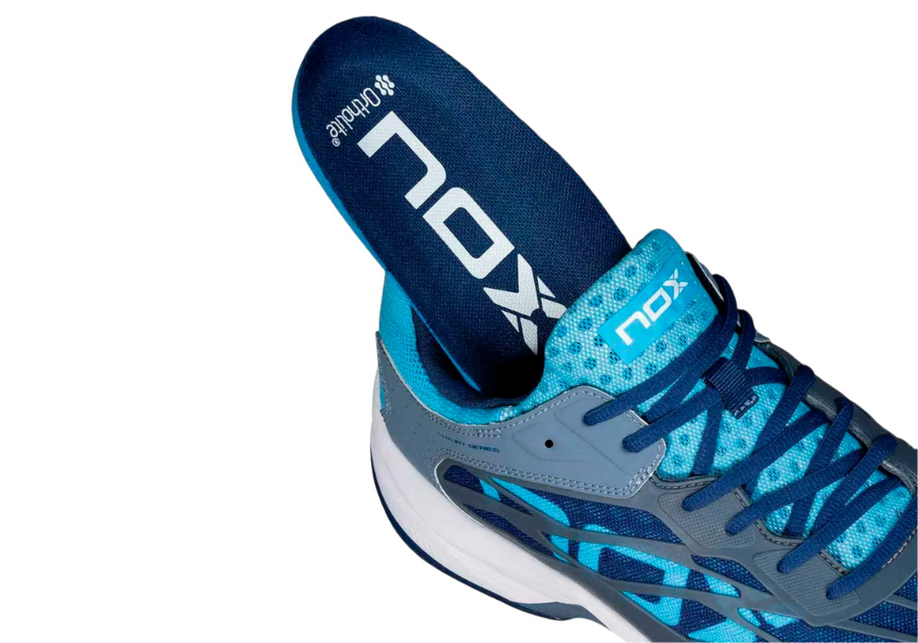 Tenis NOX AT10 Lux Stone/Bonnie Blue