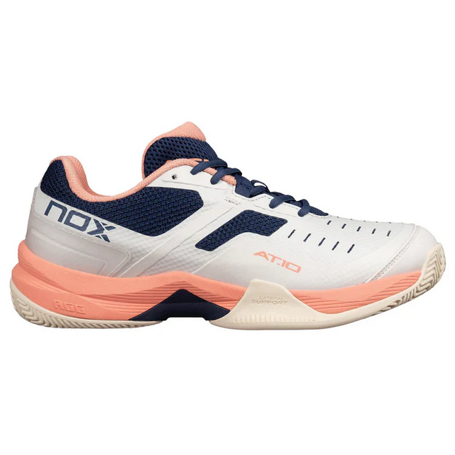 Tenis Nox AT10 Gardenia/Titán