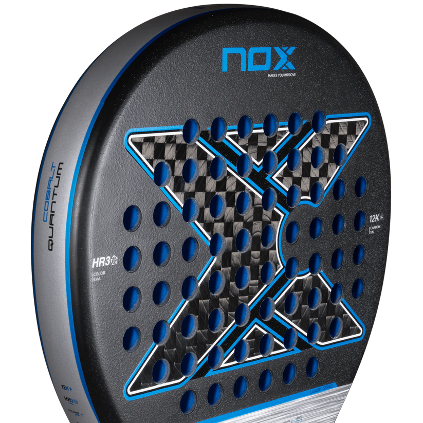 NOX PALA PADEL QUANTUM 12K COBALT 2025